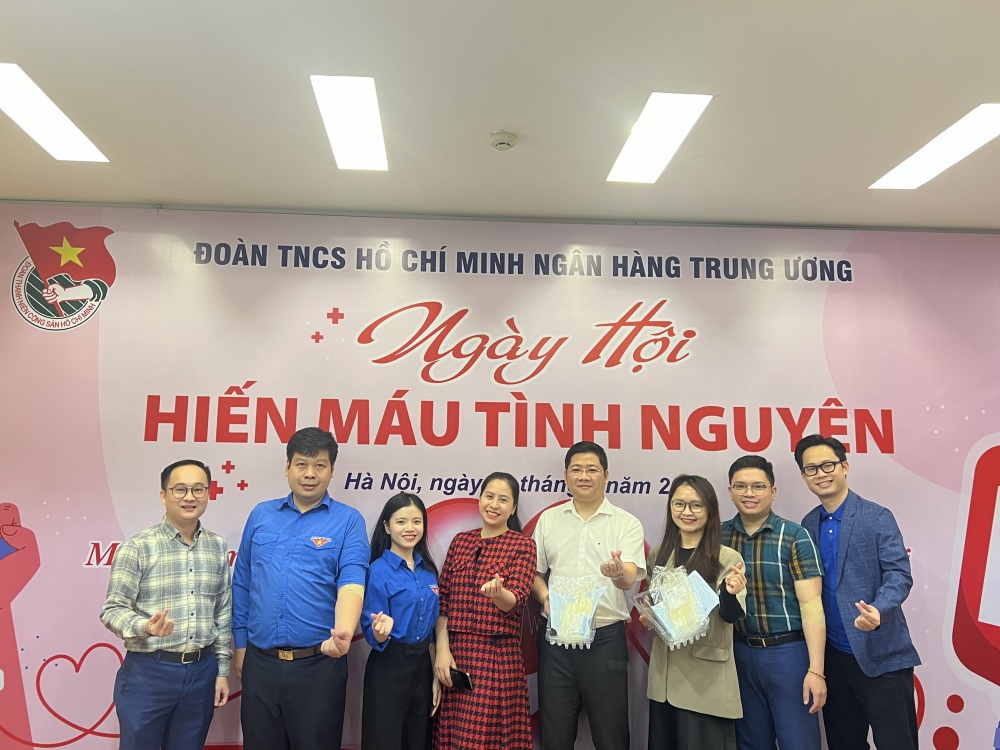 Đoàn Thanh niên NHTW tổ chức Ngày hội hiến máu tình nguyện 2024