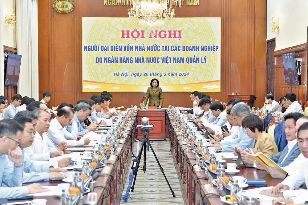 Thống đốc NHNN Nguyễn Thị Hồng phát biểu chỉ đạo tại hội nghị Thống đốc NHNN Nguyễn Thị Hồng phát biểu chỉ đạo tại hội nghị