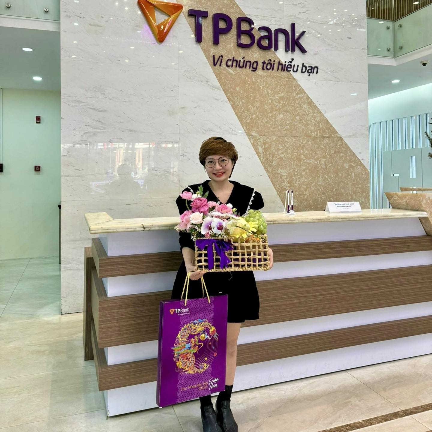 Khách hàng thứ 12 triệu của TPBank Khách hàng thứ 12 triệu của TPBank