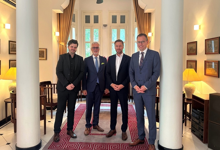 Ban lãnh đạo GBA tham gia đàm phán chiến lược với Đại sứ quán Đức tại Hà Nội