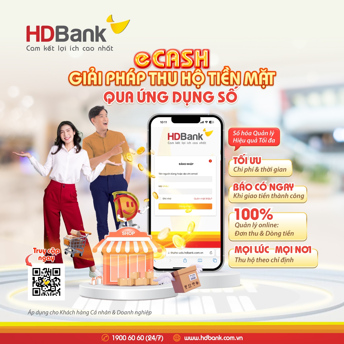 Doanh nghiệp bách chiến bách thắng với combo ưu đãi hấp dẫn từ HDBank