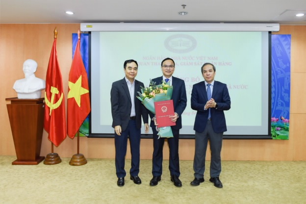 Công bố Quyết định nhân sự mới tại Cơ quan Thanh tra, giám sát ngân hàng
