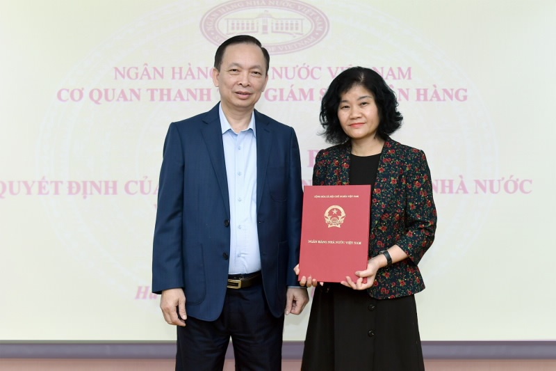 Bổ nhiệm Phó Cục trưởng Cục III, Cơ quan Thanh tra, giám sát ngân hàng