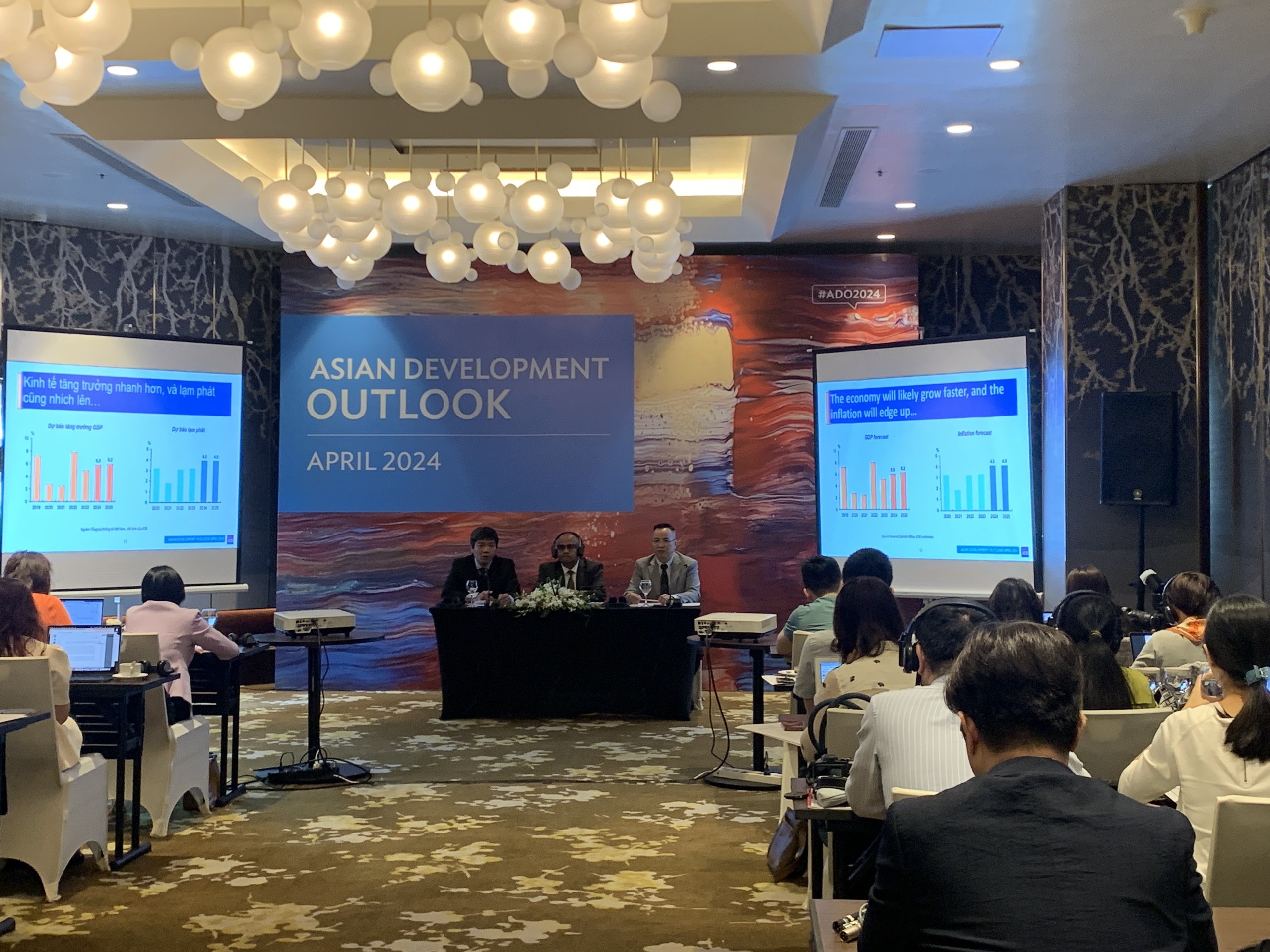 ADB dự báo tăng trưởng kinh tế Việt Nam năm nay ở mức 6,0% ADB dự báo tăng trưởng kinh tế Việt Nam năm nay ở mức 6,0%