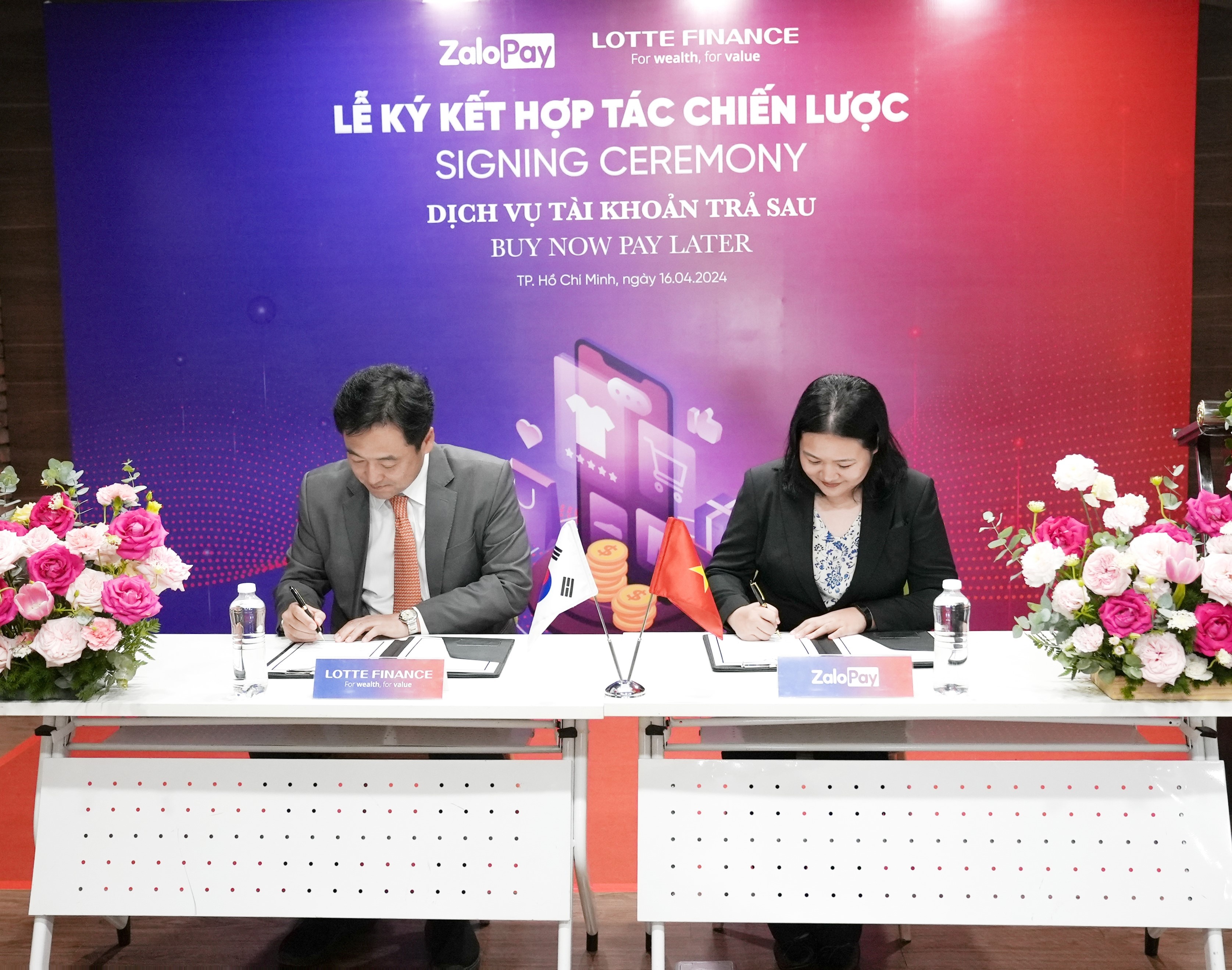 Lotte Finance và ZaloPay hợp tác phát triển dịch vụ Tài khoản trả sau