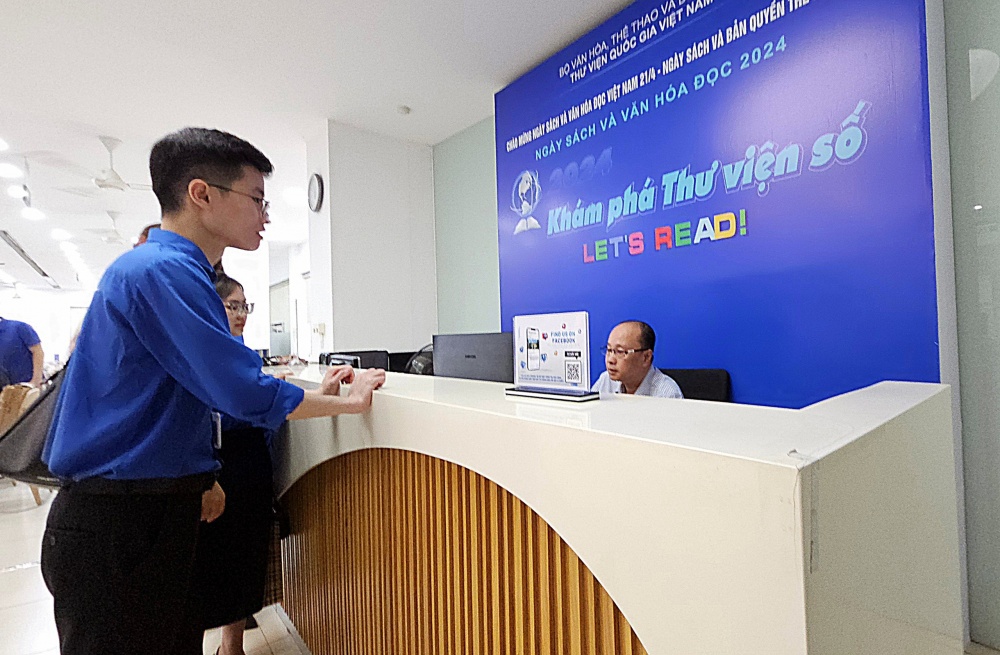 Thanh niên Ngân hàng Trung ương tích cực hưởng ứng Ngày Sách và Văn hóa đọc 2024