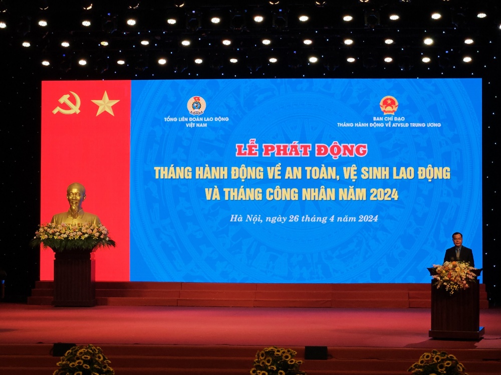 Quang cảnh buổi lễ 