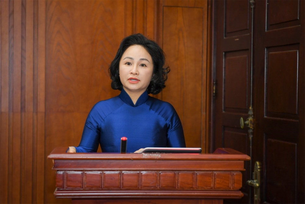 Bà Trần Thu Huyền được bổ nhiệm Chánh văn phòng NHNN Bà Trần Thu Huyền được bổ nhiệm Chánh văn phòng NHNN