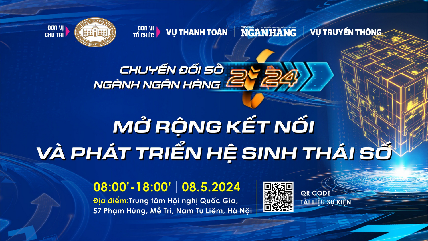 Sự kiện Chuyển đổi số ngành Ngân hàng năm 2024 sắp trở lại