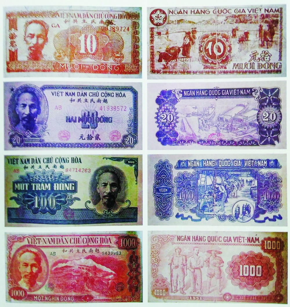 Giấy bạc Ngân hàng mới phát hành, thay cho tiền tài chính Giấy bạc Ngân hàng mới phát hành, thay cho tiền tài chính