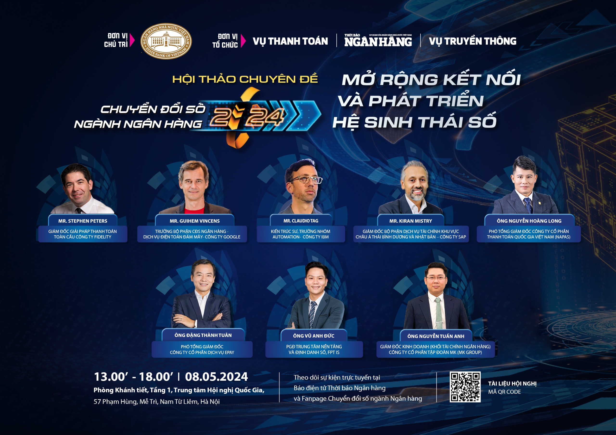 Đừng bỏ lỡ Sự kiện Chuyển đổi số ngành Ngân hàng năm 2024 Đừng bỏ lỡ Sự kiện Chuyển đổi số ngành Ngân hàng năm 2024