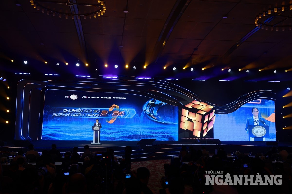 Phát biểu của Thủ tướng Chính phủ Phạm Minh Chính tại sự kiện Chuyển đổi số ngành Ngân hàng năm 2024 Phát biểu của Thủ tướng Chính phủ Phạm Minh Chính tại sự kiện Chuyển đổi số ngành Ngân hàng năm 2024
