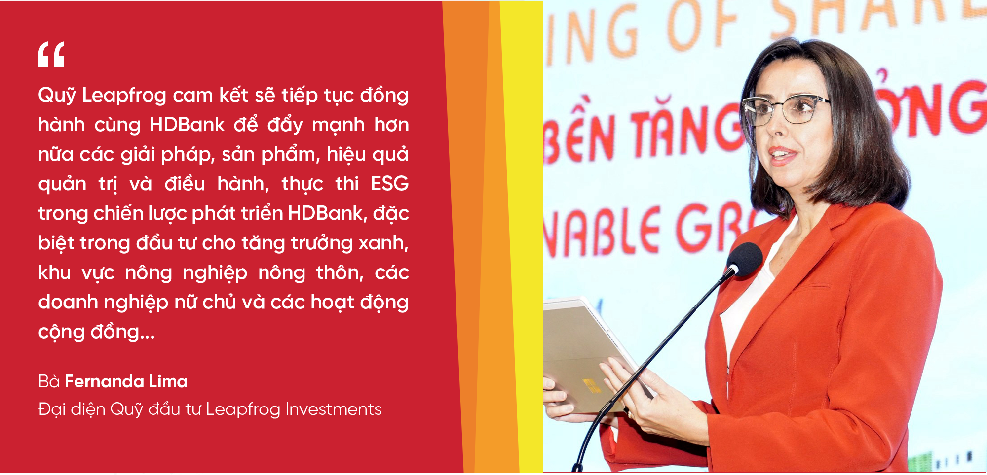 Chìa khóa tăng trưởng cao và bền vững của HDBank
