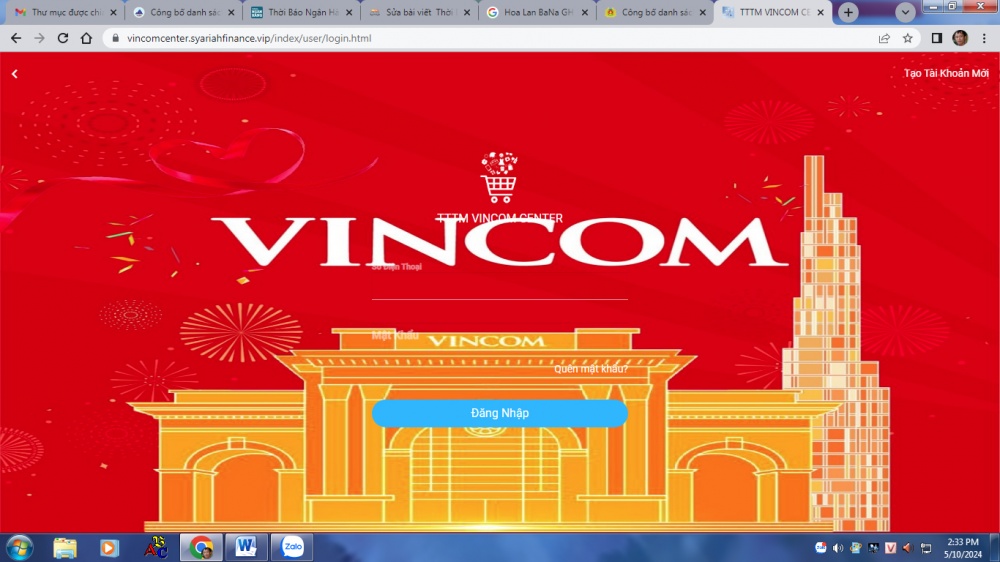 Công bố hàng loạt website và tài khoản lừa đảo chiếm đoạt tài sản Công bố hàng loạt website và tài khoản lừa đảo chiếm đoạt tài sản