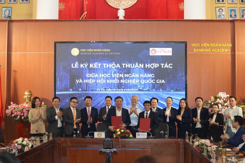 Ra mắt Trung tâm hỗ trợ khởi nghiệp, đổi mới sáng tạo thuộc Học viện Ngân hàng Ra mắt Trung tâm hỗ trợ khởi nghiệp, đổi mới sáng tạo thuộc Học viện Ngân hàng