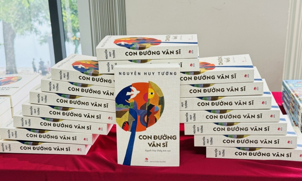 Cuốn sách “Con đường văn sĩ” do NXB Kim Đồng ấn hành, tháng 4/2024