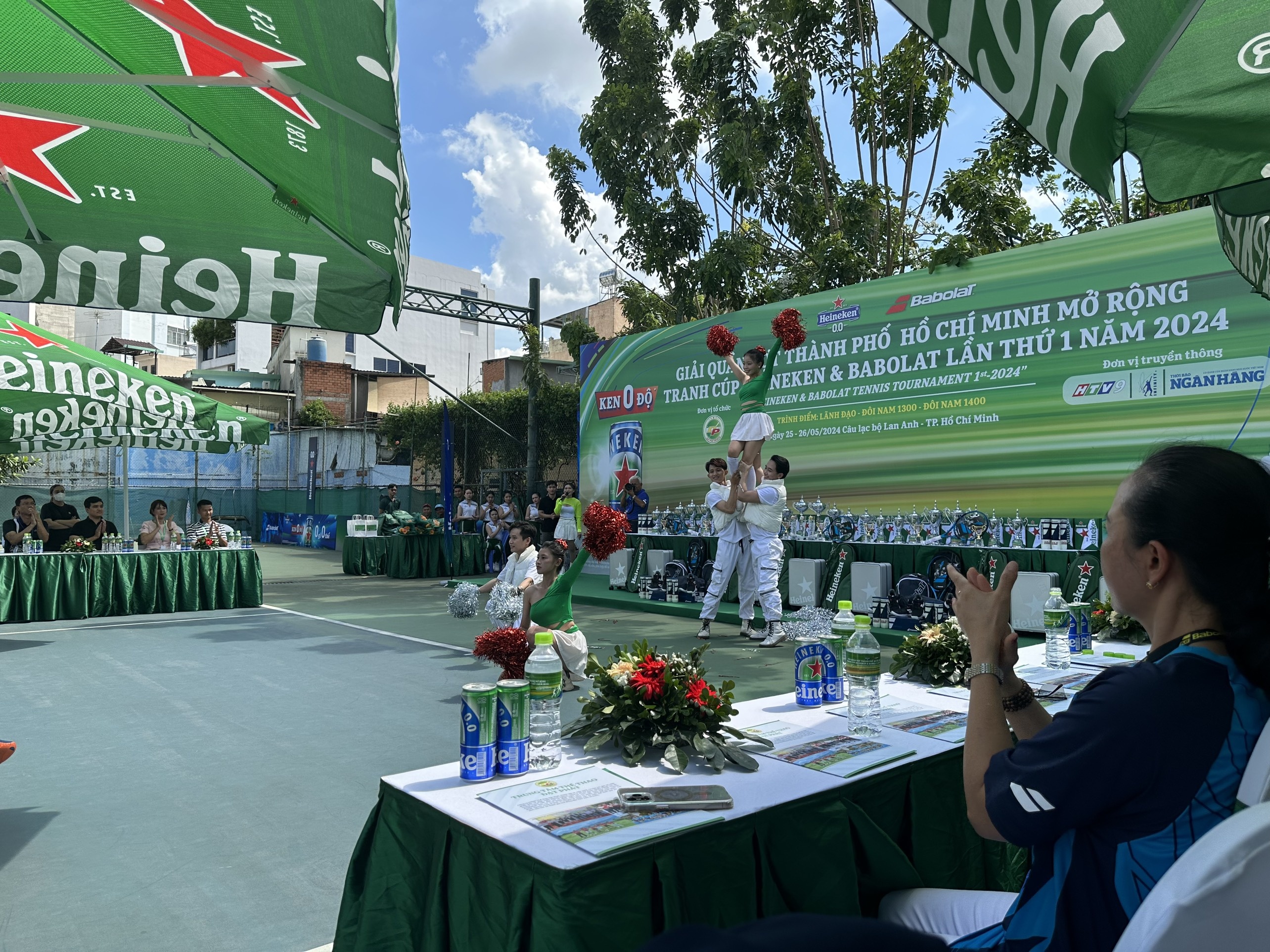 Lễ Khai mạc Giải quần vợt TP. Hồ Chí Minh mở rộng tranh cúp Heiniken và Babolad lần thứ 1-2024