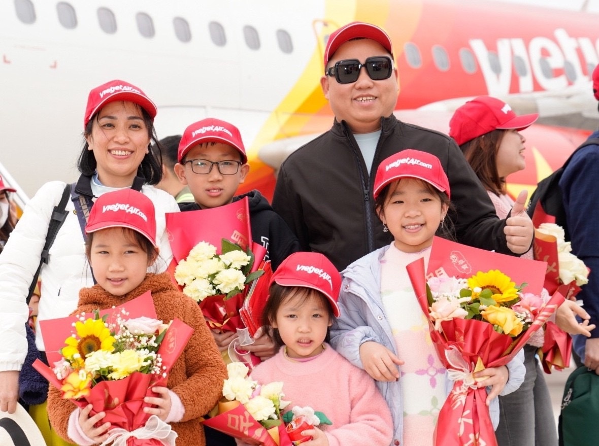 Hành khách trải nghiệm trên những chuyến bay Vietjet
