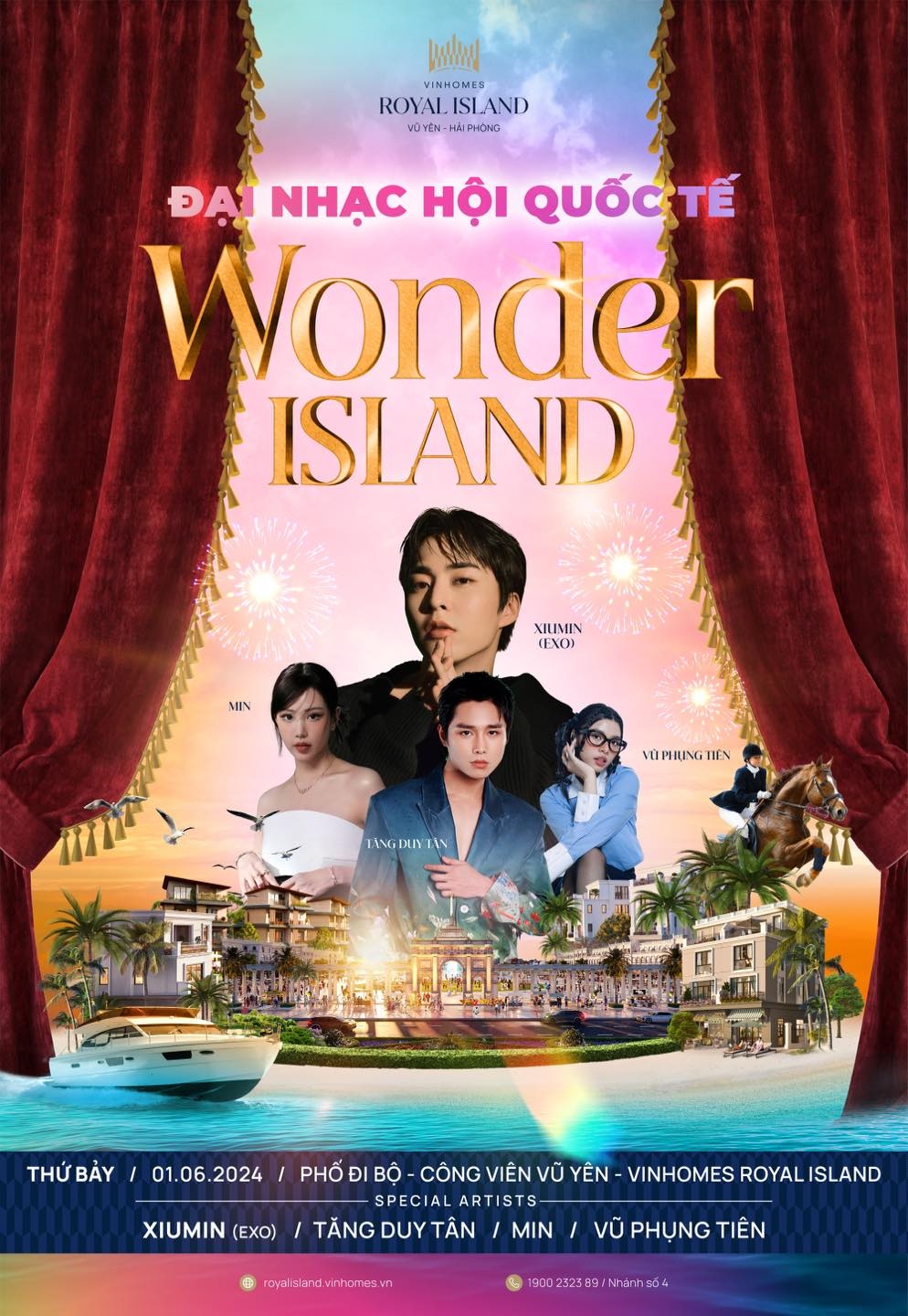 WONDER ISLAND sẽ là “đại tiệc âm nhạc” đỉnh cao với sự góp mặt của nhiều ngôi sao đình đám WONDER ISLAND sẽ là “đại tiệc âm nhạc” đỉnh cao với sự góp mặt của nhiều ngôi sao đình đám