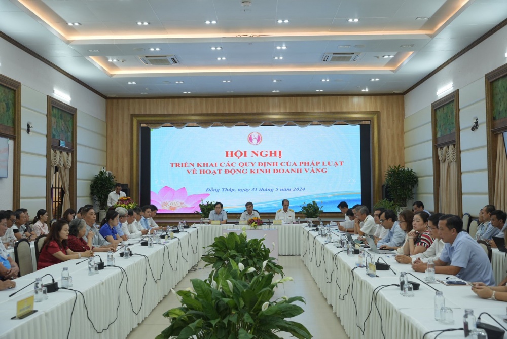 Đồng Tháp: Triển khai quy định pháp luật về kinh doanh vàng