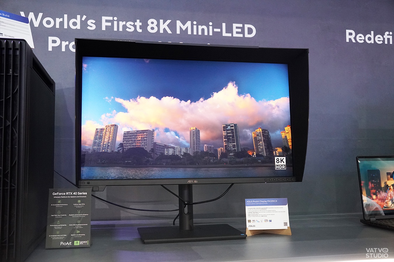 Màn hình ASUS ProArt 5K và 8K ra mắt tại Computex 2024 với thông số cực khủng