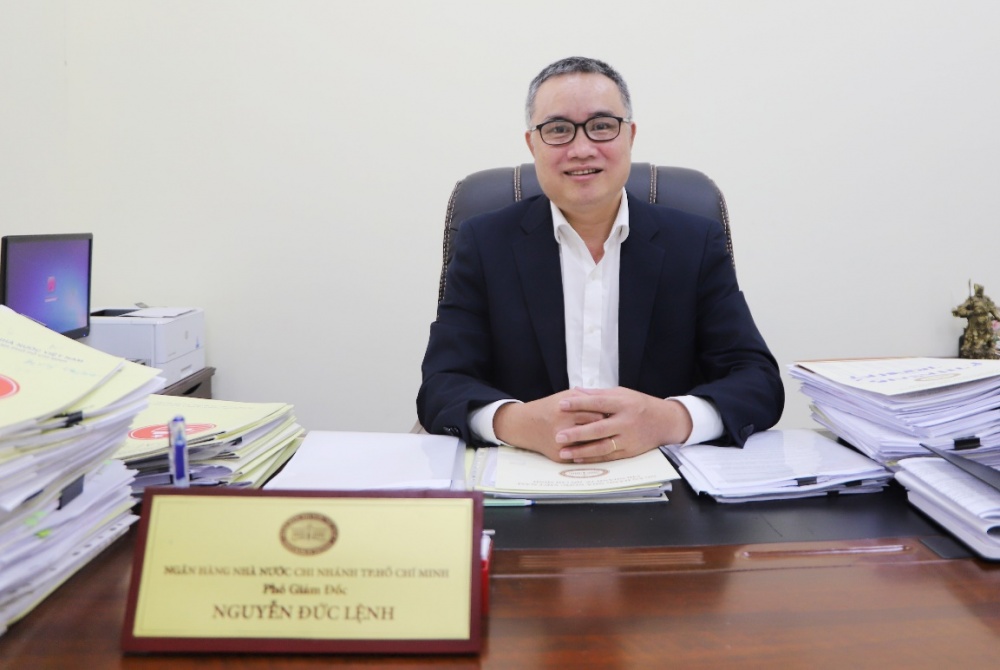 ông Nguyễn Đức Lệnh, Phó giám đốc NHNN chi nhánh TP. Hồ Chí Minh 