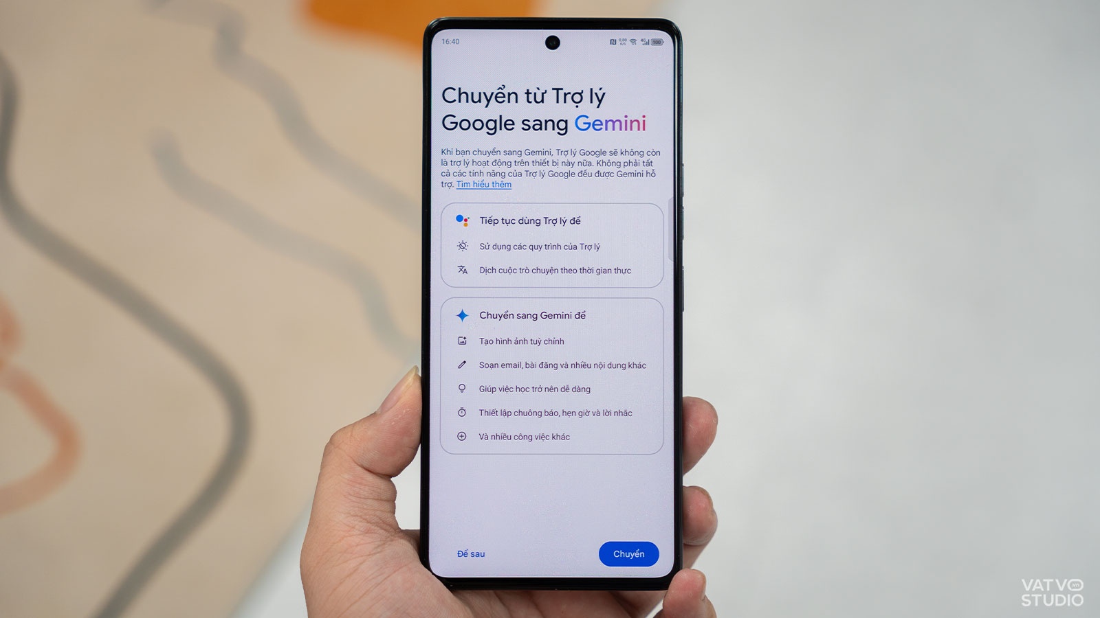Trợ lý ảo Google Gemini đã có ứng dụng chính thức trên Android