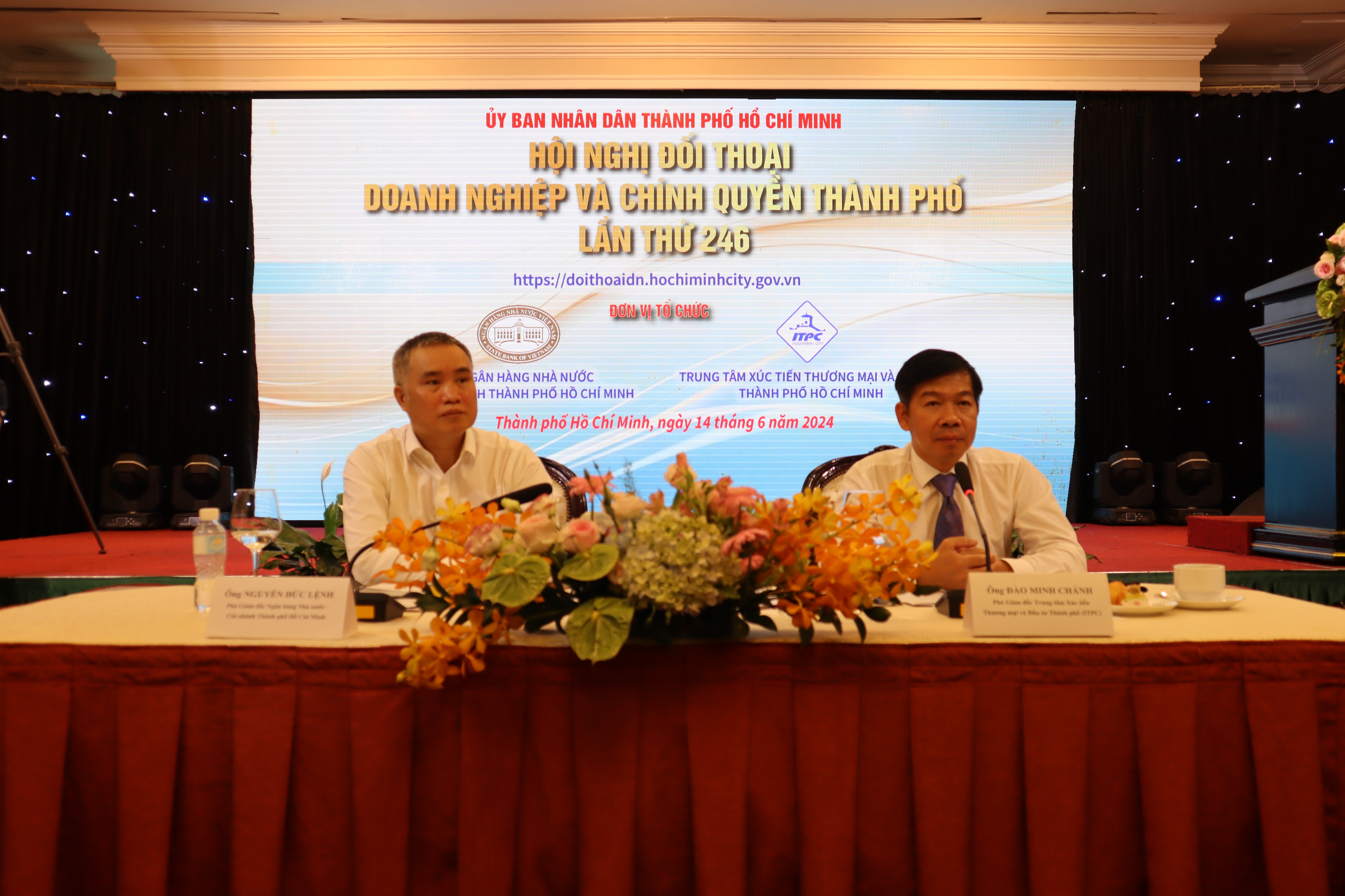 Hội nghị đối thoại trực tiếp lần thứ 246 của Hệ thống Đối thoại Doanh nghiệp – Chính quyền Thành phố. Hội nghị đối thoại trực tiếp lần thứ 246 của Hệ thống Đối thoại Doanh nghiệp – Chính quyền Thành phố.