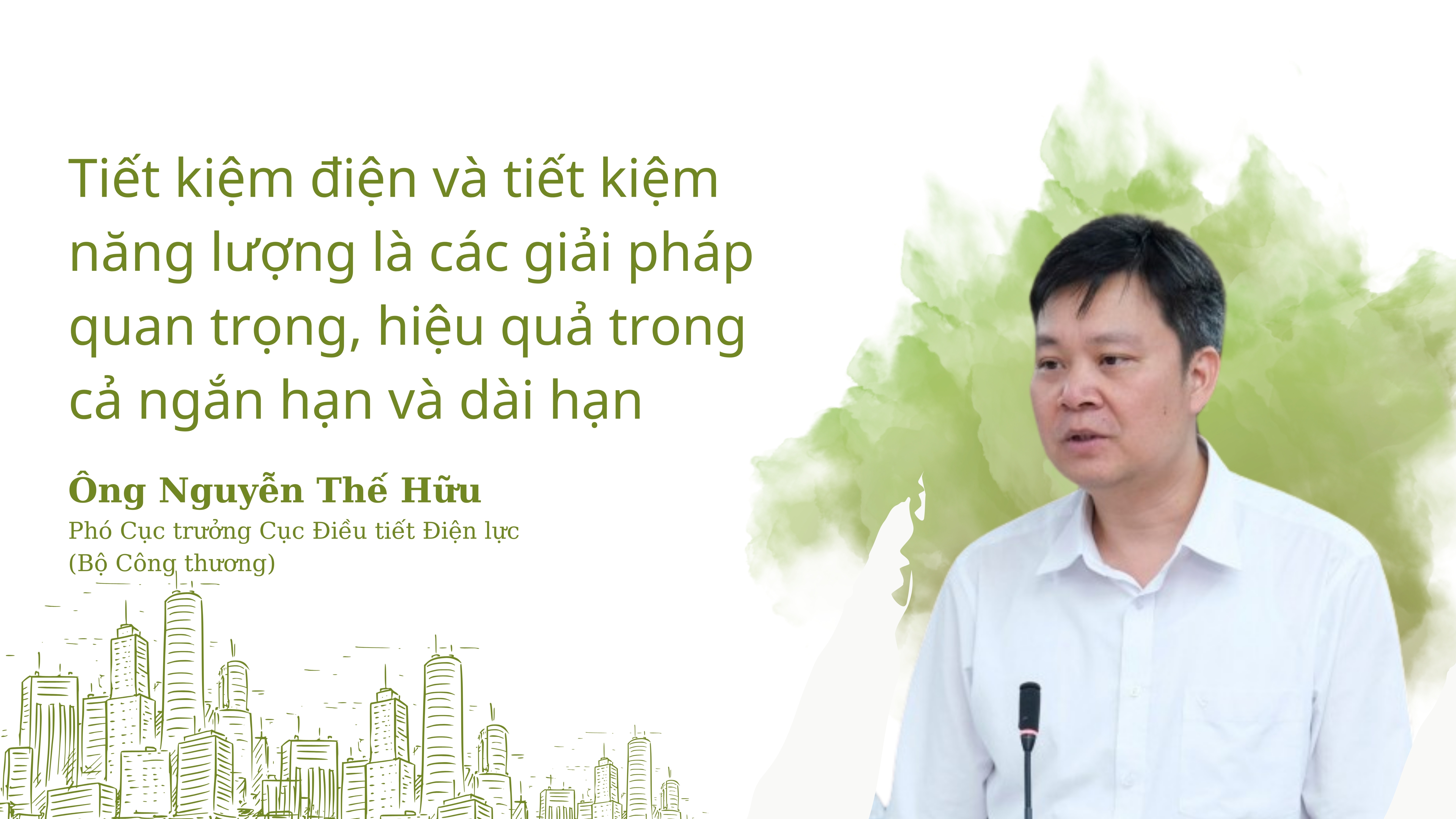 Đầu tư tiết kiệm năng lượng vì mục tiêu bảo vệ môi trường