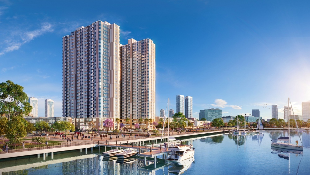 Peninsula Da Nang là dự án chung cư cao cấp có mật độ xây dựng thấp nhất thị trường  Đà Nẵng hiện nay.