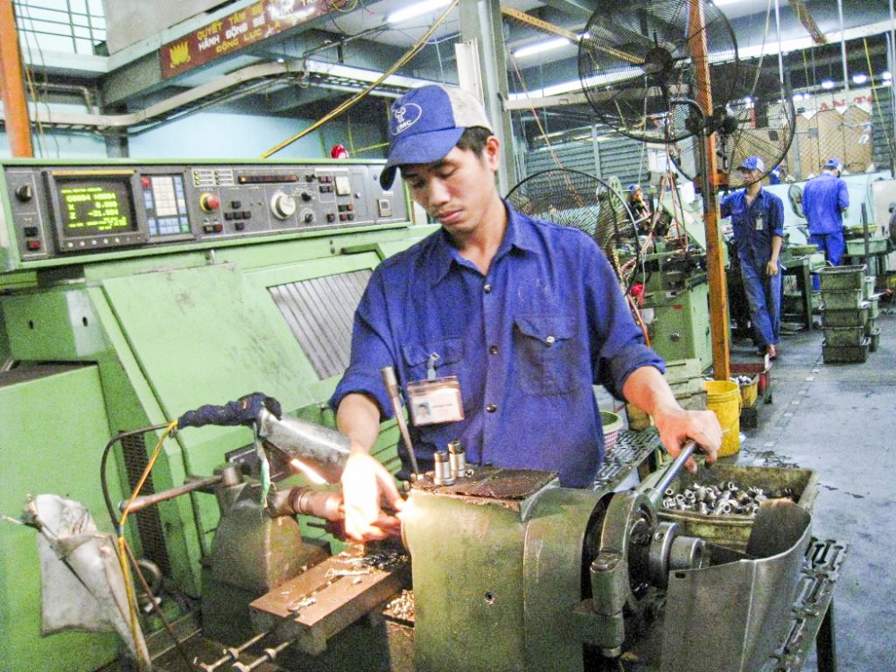 Cơ khí máy móc và thiết bị là ngành công nghiệp then chốt
