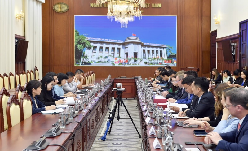 Phó Thống đốc Phạm Thanh Hà tiếp Hội đồng Kinh doanh châu Âu - ASEAN Phó Thống đốc Phạm Thanh Hà tiếp Hội đồng Kinh doanh châu Âu - ASEAN