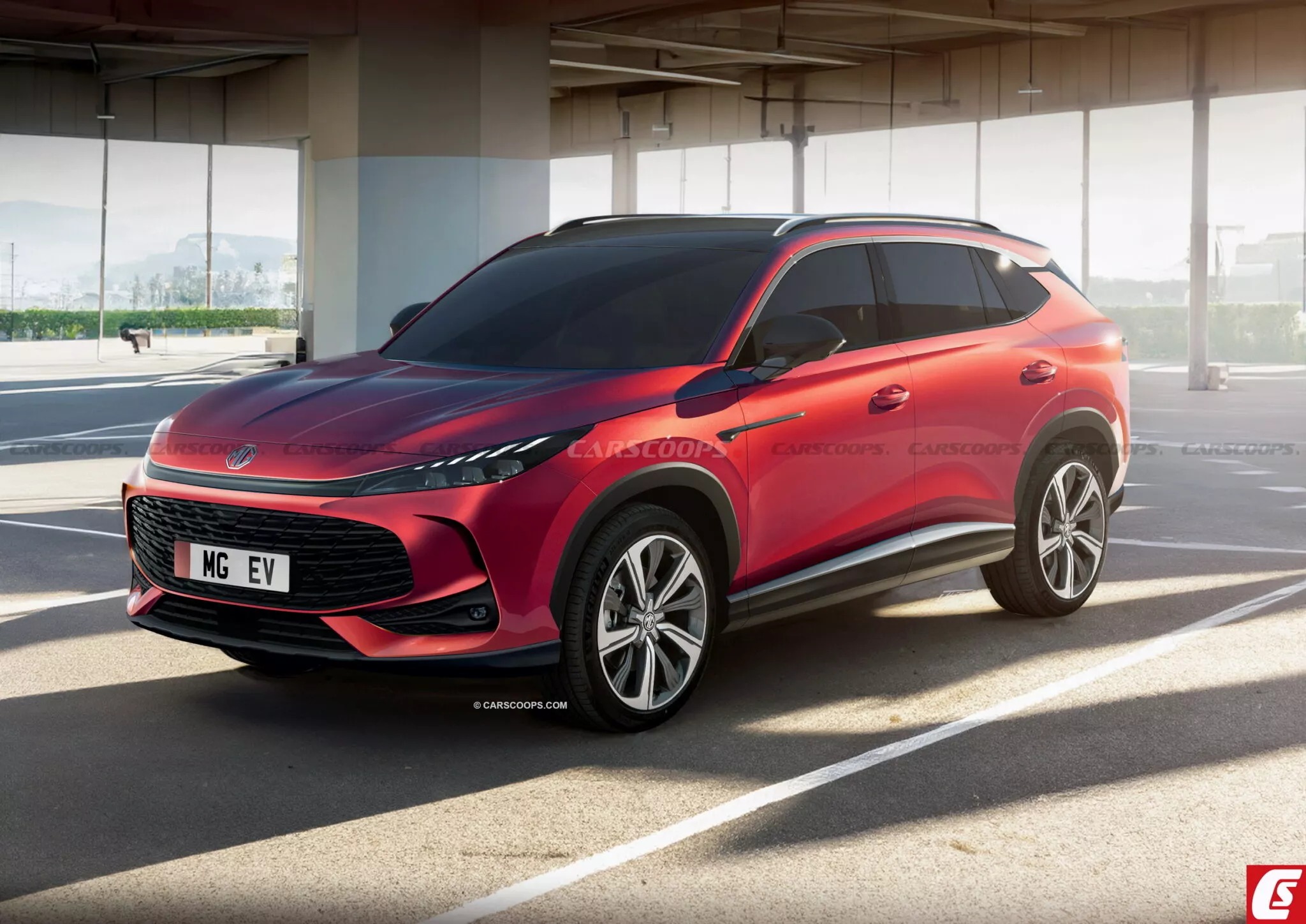 MG HS 2025 lộ diện: Vẻ ngoài lột xác, nội thất giống MG4, có cả bản hybrid và điện, sẵn sàng chào sân ngay tuần tới- Ảnh 8. MG HS 2025 lộ diện: Vẻ ngoài lột xác, nội thất giống MG4, có cả bản hybrid và điện, sẵn sàng chào sân ngay tuần tới- Ảnh 8.