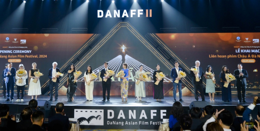 Lễ khai mạc Liên hoan phim Châu Á Đà Nẵng lần thứ hai.
