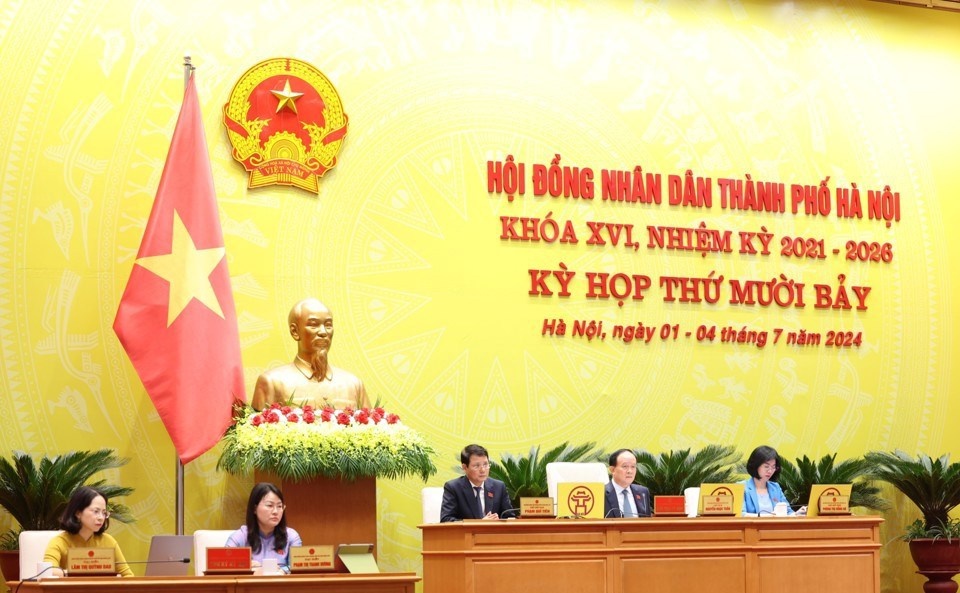 Chủ tọa phiên chất vấn và trả lời chất vấn tại Kỳ họp thứ 17 HĐND TP Hà Nội Chủ tọa phiên chất vấn và trả lời chất vấn tại Kỳ họp thứ 17 HĐND TP Hà Nội