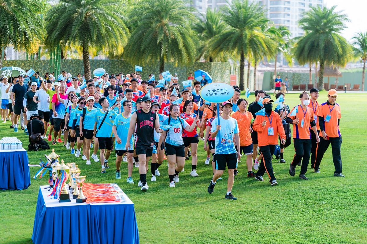 “Đại hội Thể thao Vinhomes 2024” đã thu hút đông đảo cư dân từ 4 khu đô thị phương Nam 