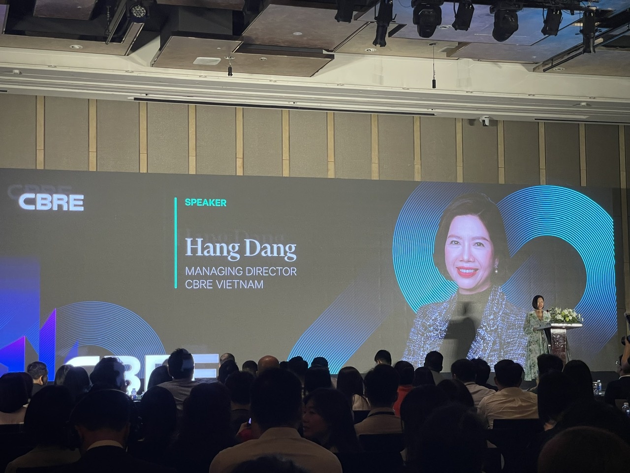  Quang cảnh CBRE Việt Nam công bố tiêu điểm thị trường bất động sản TP Hồ Chí Minh và Hà Nội quý II/2024.