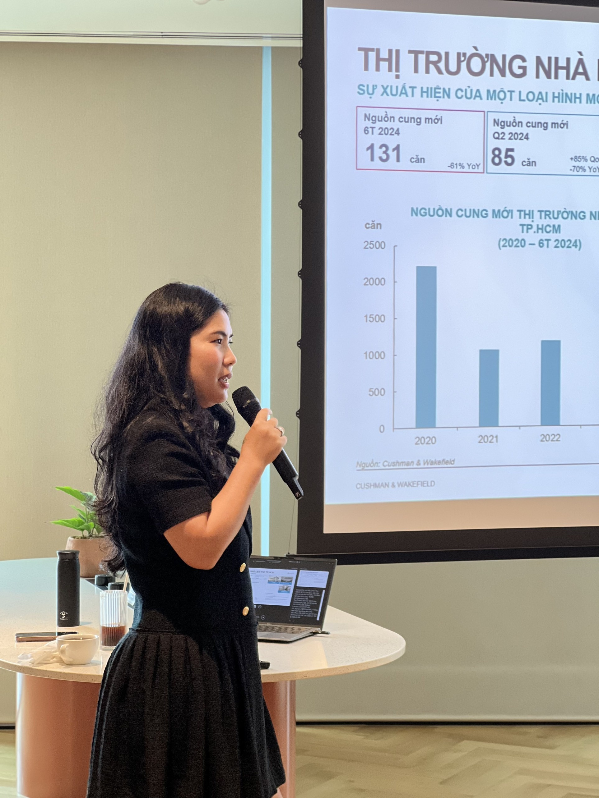 Bà Trang Bùi, Tổng giám đốc Cushman & Wakefield Việt Nam