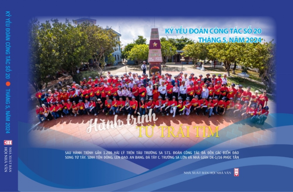 Kỷ yếu Đoàn công tác số 20, tháng 5/2024 vừa được NXB Hội Nhà văn xuất bản (7/2024)