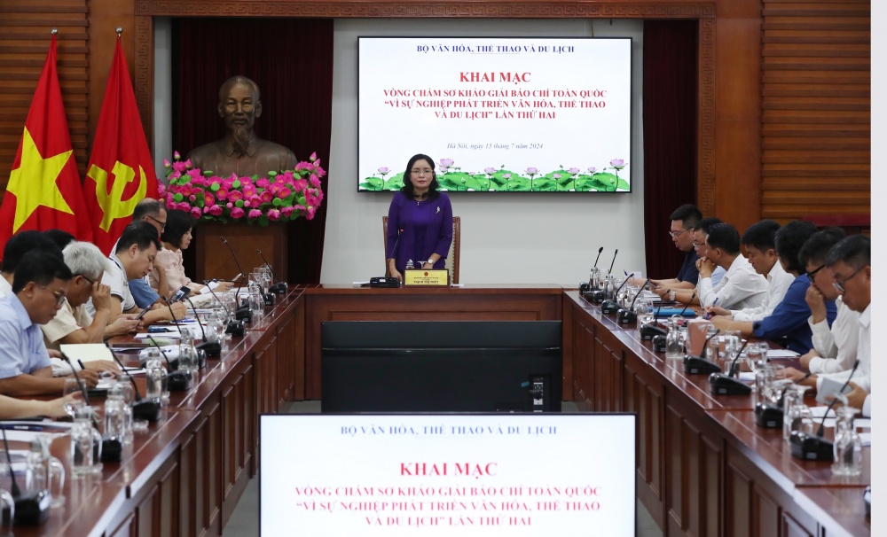 Gần 900 tác phẩm dự giải Giải báo chí “Vì sự nghiệp phát triển văn hóa, thể thao và du lịch”