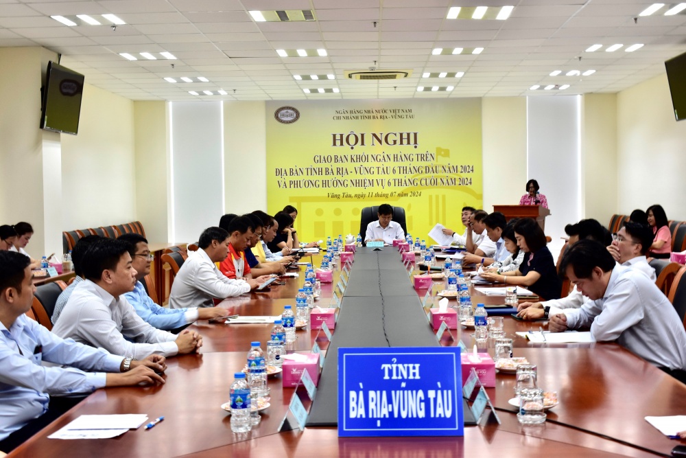 Bà Rịa - Vũng Tàu: Hội nghị khối ngân hàng hoạt động trên địa bàn