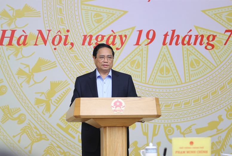 Thủ tướng ghi nhận, biểu dương và đánh giá cao những nỗ lực, cố gắng và kết quả đạt được của các bộ, ngành, địa phương trong chuyển đổi số- Ảnh: VGP/Nhật Bắc Thủ tướng ghi nhận, biểu dương và đánh giá cao những nỗ lực, cố gắng và kết quả đạt được của các bộ, ngành, địa phương trong chuyển đổi số- Ảnh: VGP/Nhật Bắc