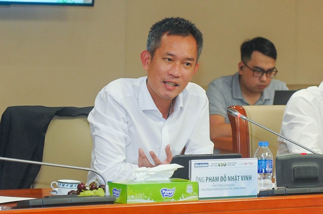 Ông Phạm Đỗ Nhật Vinh, Phó Tổng giám đốc Phụ trách Khối dịch vụ tài chính KPMG