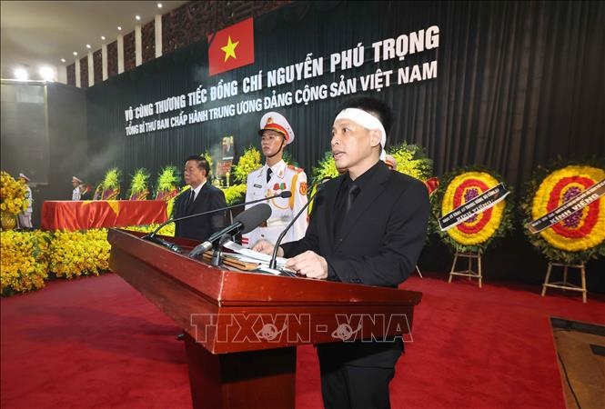 Lễ truy điệu và Lễ an táng Tổng Bí thư Nguyễn Phú Trọng Lễ truy điệu và Lễ an táng Tổng Bí thư Nguyễn Phú Trọng