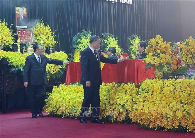 Lễ truy điệu và Lễ an táng Tổng Bí thư Nguyễn Phú Trọng Lễ truy điệu và Lễ an táng Tổng Bí thư Nguyễn Phú Trọng