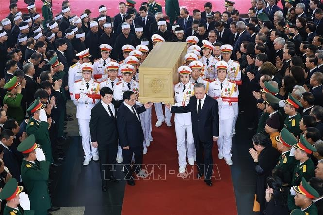 Lễ truy điệu và Lễ an táng Tổng Bí thư Nguyễn Phú Trọng Lễ truy điệu và Lễ an táng Tổng Bí thư Nguyễn Phú Trọng