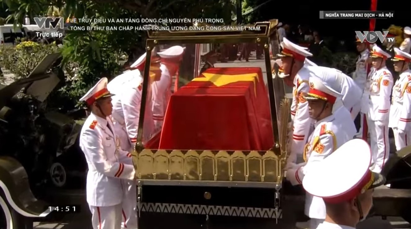 Lễ truy điệu và Lễ an táng Tổng Bí thư Nguyễn Phú Trọng Lễ truy điệu và Lễ an táng Tổng Bí thư Nguyễn Phú Trọng