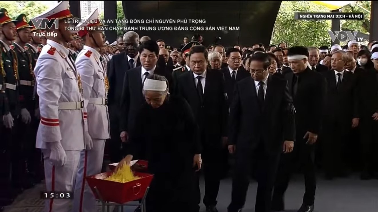 Lễ truy điệu và Lễ an táng Tổng Bí thư Nguyễn Phú Trọng Lễ truy điệu và Lễ an táng Tổng Bí thư Nguyễn Phú Trọng