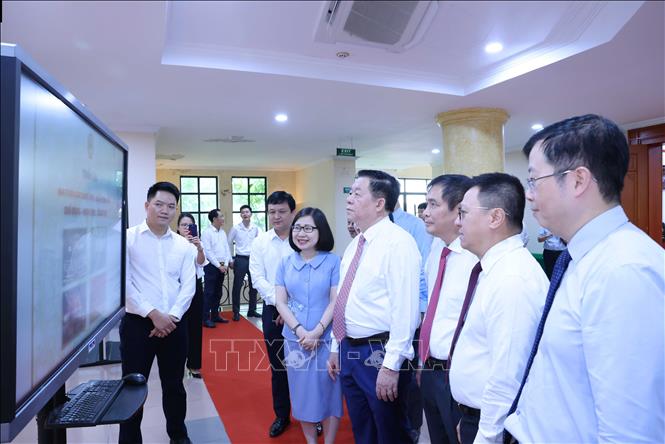 Ngành Tuyên giáo khẳng định vị trí đặc biệt trong công tác lãnh đạo của Đảng Chú thích ảnh