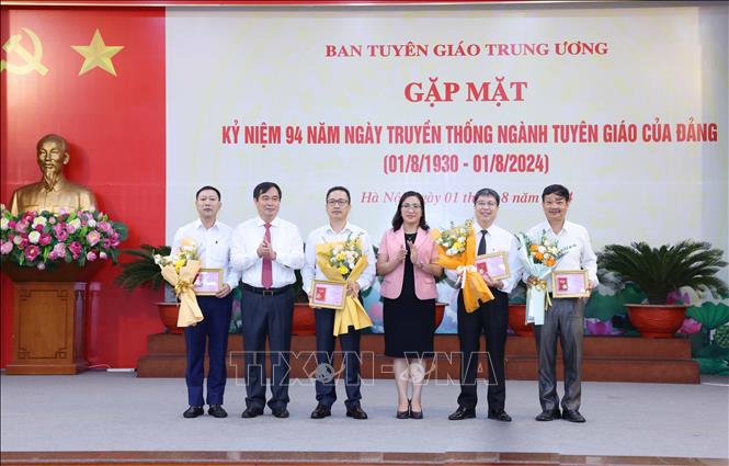 Ngành Tuyên giáo khẳng định vị trí đặc biệt trong công tác lãnh đạo của Đảng Chú thích ảnh